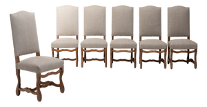 Vintage Dining Chairs, 1950s, Set of 6