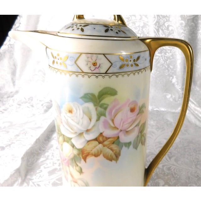 Contemporary 1950s Royal Rudolstadt Coffee Pot For Sale - Image 3 of 13