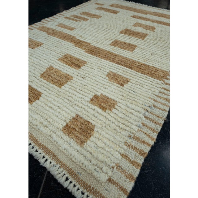 Turkish Tulu Handmade Rug 2'2" x 3'3" #17021 For Sale In Houston - Image 6 of 8