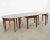 Traditional English Georgian Style Banquet Dining Table With Demilune Ends For Sale - Image 3 of 12