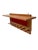 Art Deco Modernist Wall Coat Rack in Oak and Lacquer by Jan Brunott, 1920s For Sale - Image 8 of 12