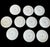 Traditional 10 Wedgwood Wild Strawberry Lunch Plates 9" Bone China. England For Sale - Image 3 of 5