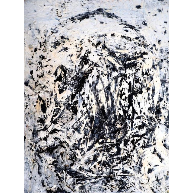 Dyap Guler, Dread, Mixed Media on Canvas For Sale - Image 4 of 7