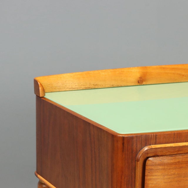 Vintage Nightstands with Drawer, 1950s, Set of 2 For Sale - Image 3 of 11