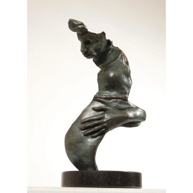Bronze Contemporary Sculpture of Mother, Signed For Sale - Image 4 of 12