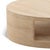 Modern Round Open Oak Coffee Table For Sale - Image 4 of 5
