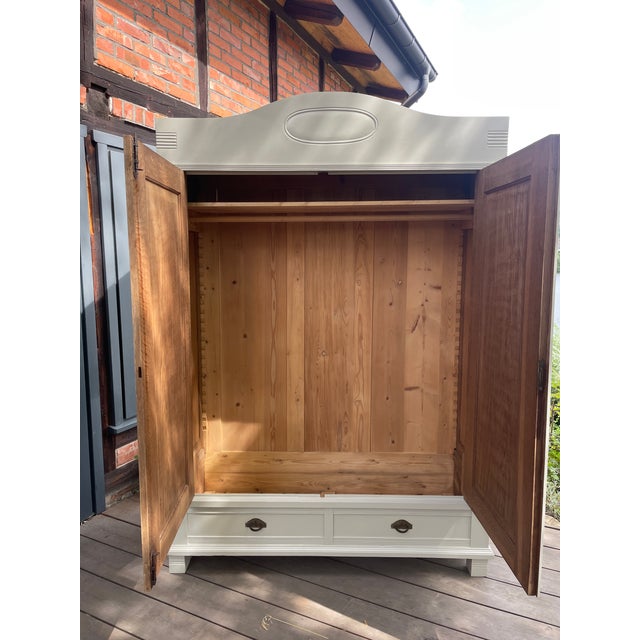 Wood Antique Oak Cabinet, 1890s For Sale - Image 7 of 18