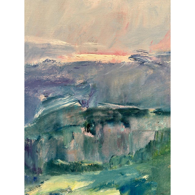 Pia Oom, Landscape, 1950s, Oil on Canvas, Framed For Sale - Image 9 of 18