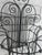 Sweet vintage iron plant basket. Purchased in Lyon, France market in summer of 2018. garden