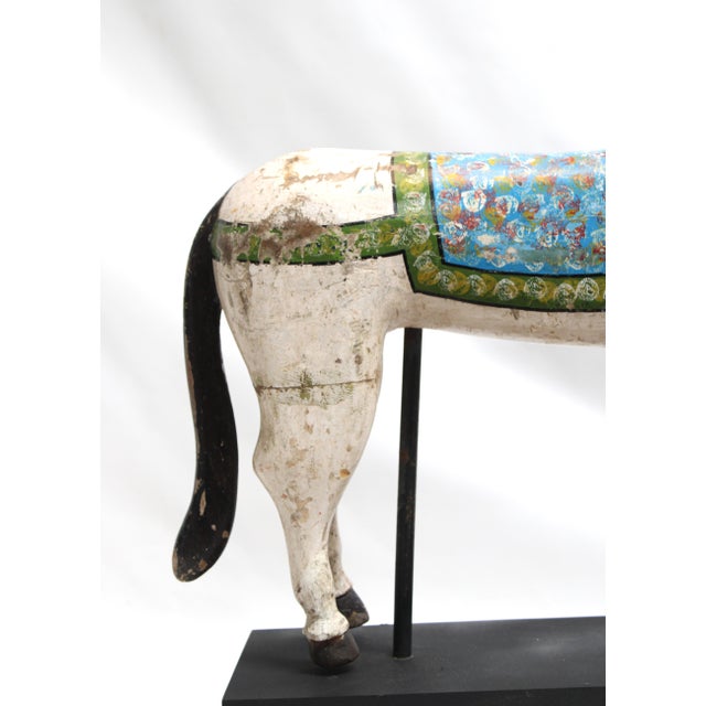 1960s 1960s Carousel Horse on Formica Base For Sale - Image 5 of 16