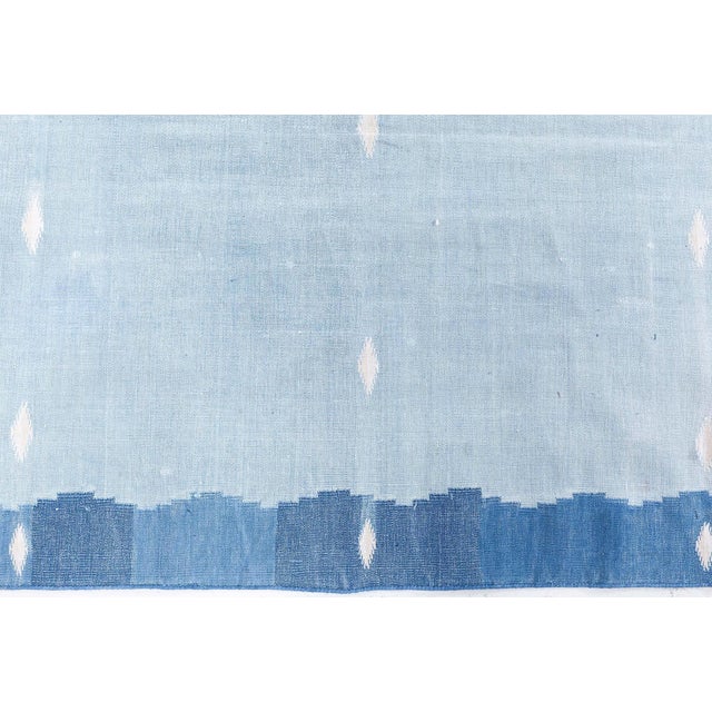 Vintage Indian Dhurrie Rug Doris Leslie Blau For Sale - Image 4 of 7