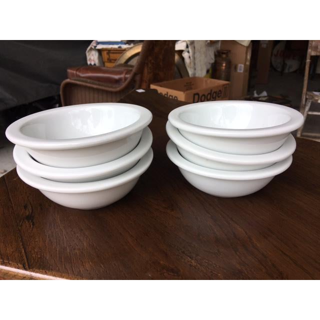 Oneida Tom's Diner White Bowls Set of 6 Chairish