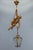 German Carved Linden Wood Mountaineer with Brass Lantern, 1950s For Sale - Image 4 of 18