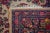Red Vintage Floral Yazd Rug For Sale - Image 8 of 10
