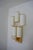 Wall Sconce Tiges5 in Patinated Gold Metal and Fabric by Aymeric Lefort For Sale - Image 9 of 14