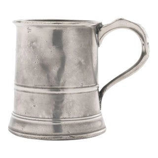 English Pewter Pint Mug (1850's) For Sale