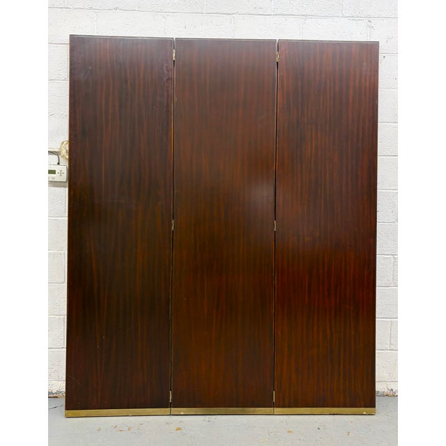 Wood Stunning "Bogart" Luxe Oviatt Screen by Thomasville For Sale - Image 7 of 13
