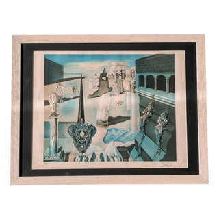 Salvador Dali, Invisible Man, Color Lithograph on Arches Paper, 1970s For Sale