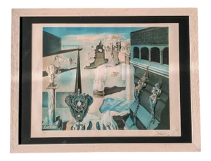 Salvador Dali, Invisible Man, Color Lithograph on Arches Paper, 1970s