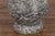 Prem Collection Artisan Made Black and White Vase with Dripping Décor For Sale - Image 11 of 12