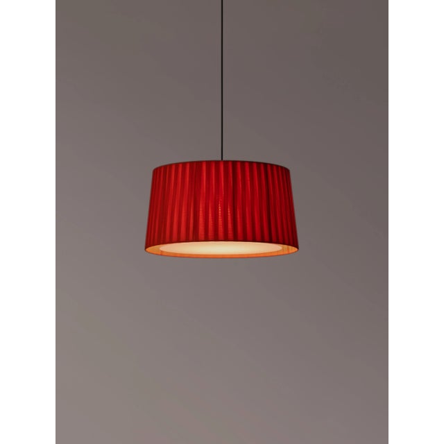 Contemporary Red Gt6 Pendant Lamp by Santa & Cole For Sale - Image 3 of 7