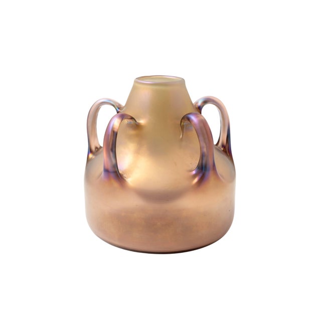 Vase from Johann Loetz Witwe, Koloman Moser for E. Bakalowits Sons, 1903 For Sale - Image 6 of 6