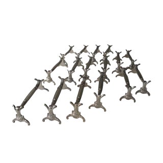 Early 20th Century Christofle Knife Rests - Set of 14 For Sale