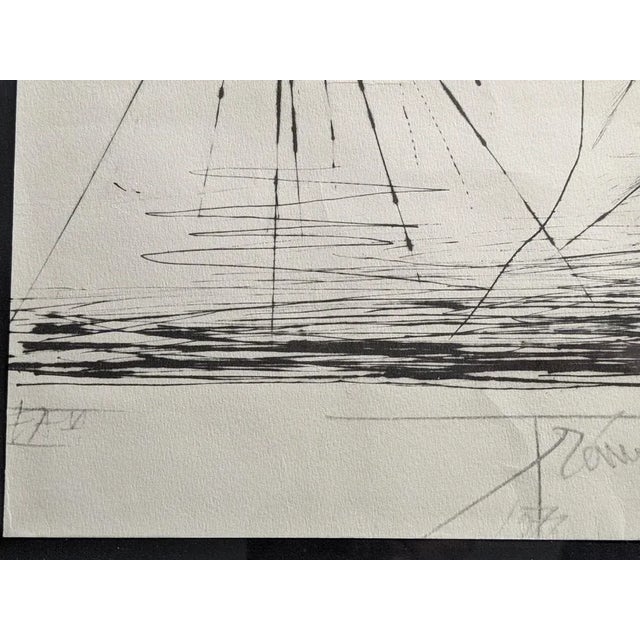 Pierre-Yves Trémois, Atlas (Solar Explosion), 1970, Lithograph, Framed For Sale - Image 4 of 5