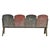 Antique Indian Theatre Bench in Patinated Metal For Sale - Image 3 of 9