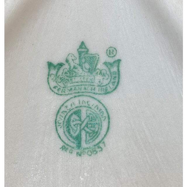 1950s Belleek Pottery Co. Ireland Heart Trinket Dish For Sale - Image 5 of 5