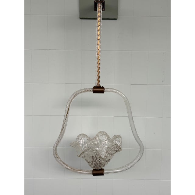 Murano Glass Pendant from Barovier & Toso, 1950s For Sale - Image 13 of 13