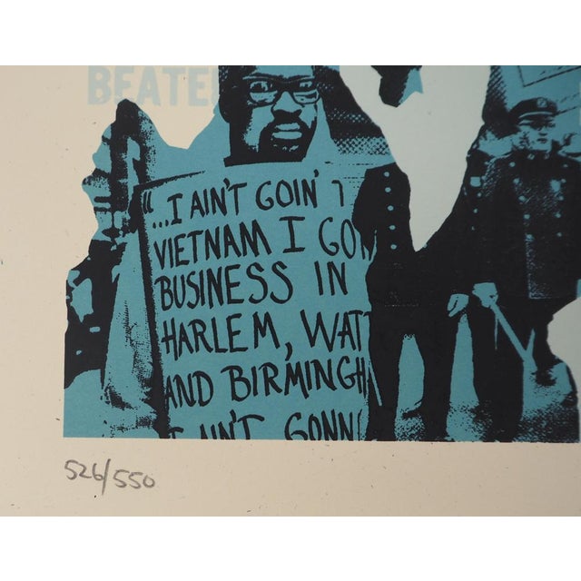 Shepard Fairey (Obey), Voting Rights Are Human Rights, Original Signed and Numbered Screenprint For Sale - Image 5 of 7