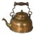 1980s Mexican Solid Copper and Brass Teapot For Sale