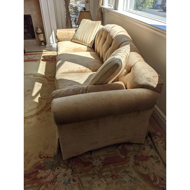 Mid 20th Century Beige French Regency Long Settee Chairish