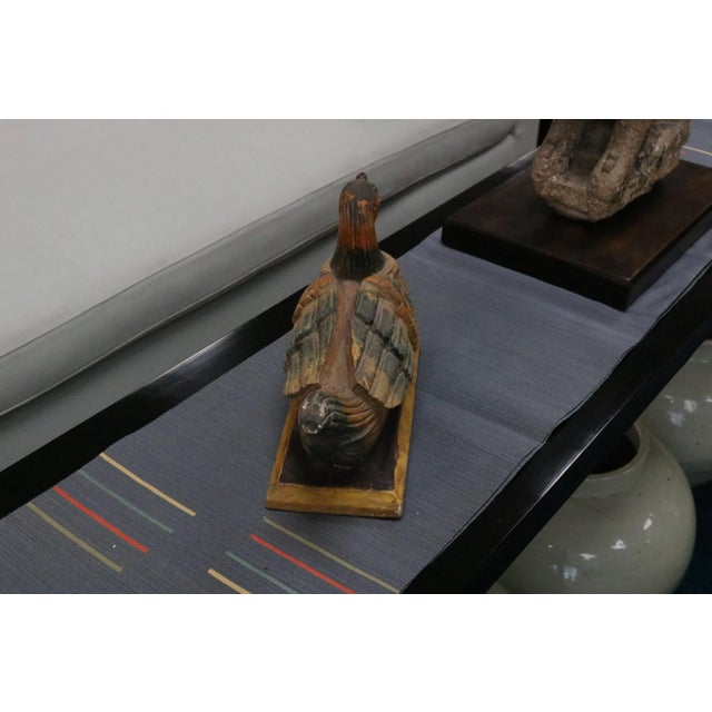 1900 Hand Carved Wood Duck For Sale In Los Angeles - Image 6 of 6