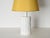 Vintage Italian Faux Bamboo and White Ceramic Table Lamp by Tommaso Barbi, 1970s For Sale - Image 13 of 16