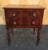 Traditional American Federal Mahogany 2-Drawer Work Table With Original Brass Cup Casters, C. 1800s For Sale - Image 3 of 11