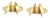 Brass Candlesticks by Pierre Forssell for Skultuna, 1960s, Set of 2 For Sale