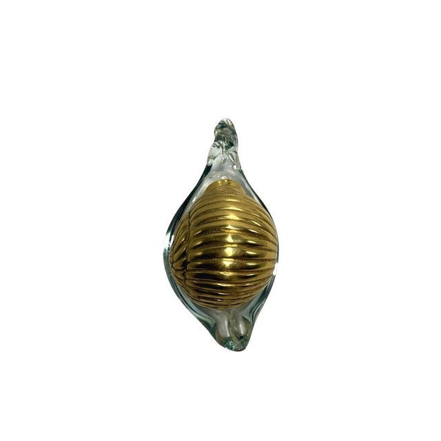 Brass & Glass Snail Figurine Sculpture Decorative Art Collectible For Sale In Baton Rouge - Image 6 of 12