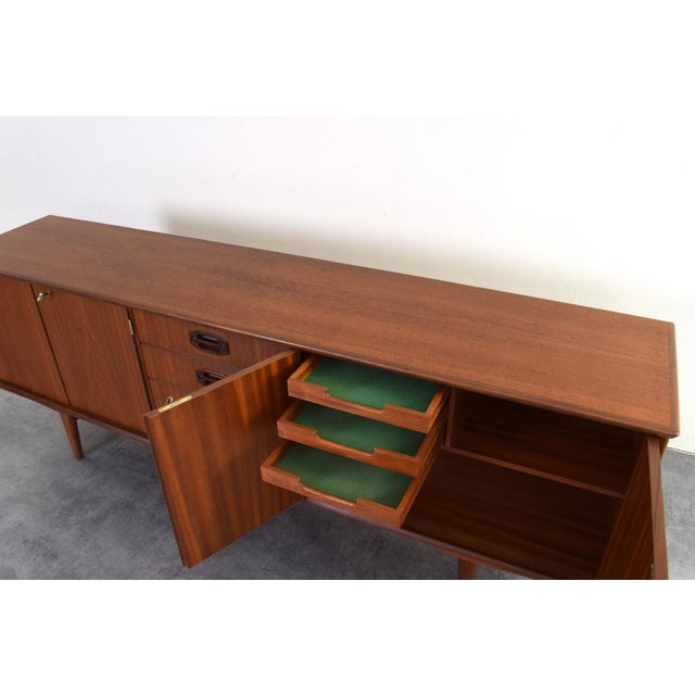 Mid-Century Modern Danish Teak Sideboard, 1960s For Sale - Image 14 of 17