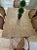 Rare 1970s Harrison Van Horn Grasscloth Dining Table – Natural Brown With 2 Leaves For Sale - Image 9 of 12