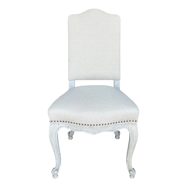 Antique Swedish Gustavian Style Side Chair - 1 of 2 For Sale