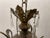 Bronze Crystal Basket Chandelier, 1940s For Sale - Image 6 of 10