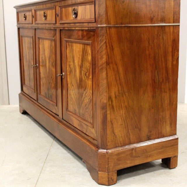 Antique Sideboard in Walnut, 1800s For Sale - Image 6 of 10