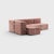 Contemporary Curt Modular Set - Flexible Small Corner Sofa - Barcelona - Lotus - V3347/24 (Pink) by Ambivalenz, Set of 9 For Sale - Image 3 of 5