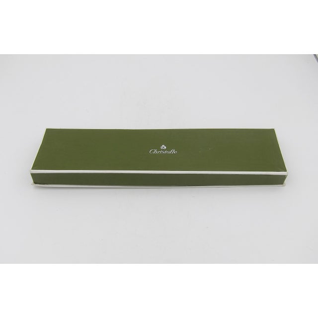 Lino Sabattini Christofle Gallia Modernist Lido Server With Original Box For Sale - Image 9 of 11