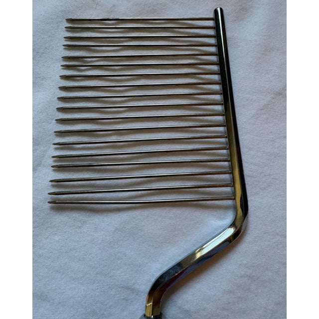 Rococo 1960s Gorham Chantilly Sterling Angel Food Cake Breaker For Sale - Image 3 of 6