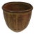 Mid Century Deep Pottery Planter For Sale