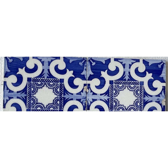 Earthenware Tiles, Set of 4 For Sale - Image 6 of 8