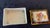Ceramic Set of 3 Antique Porcelain Trinket Boxes — Richard Ginori, Royal Bayreuth Tapestry, Cobalt Gilt For Sale - Image 7 of 12